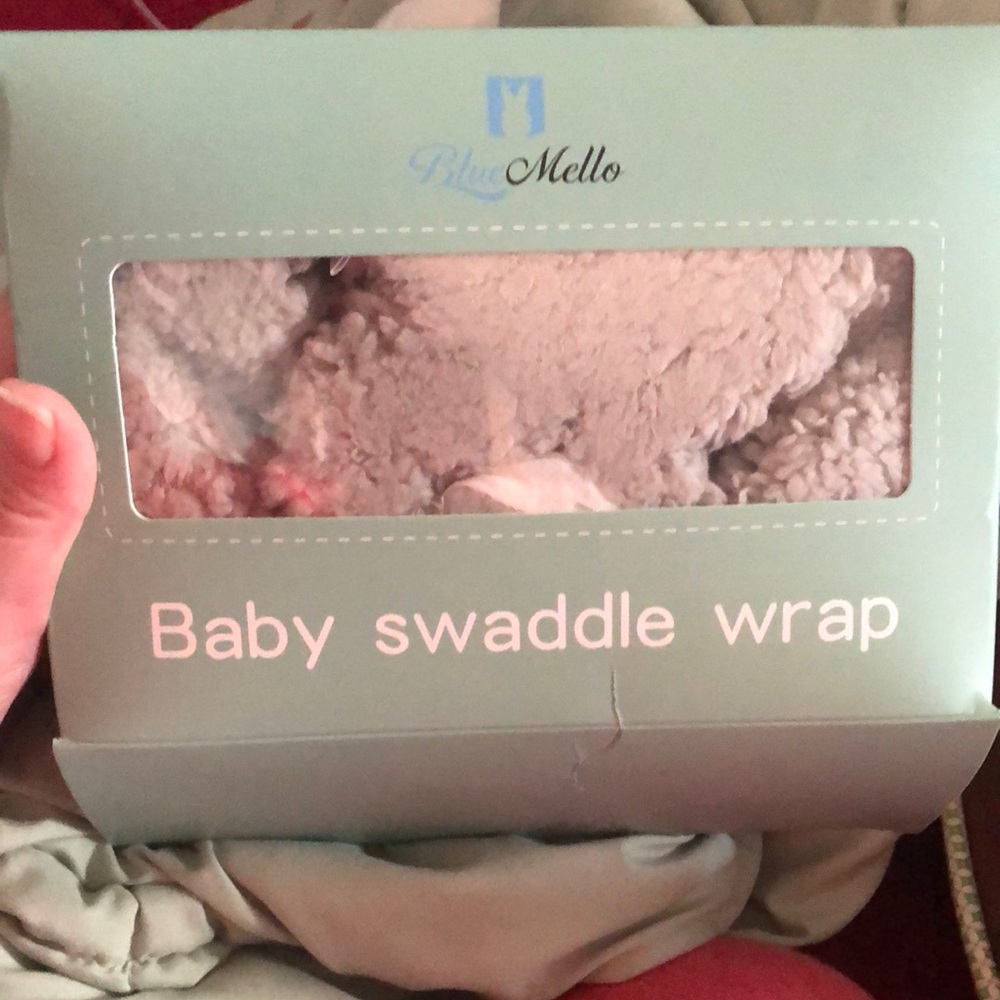 Blue Mello Baby Swaddle Wrap